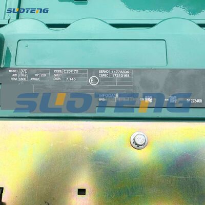 D7E Dieselmotor Assemblage voor Graafmachine EC210 EC290