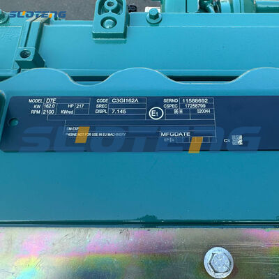 D7E L120GZ laadmachine Diesel Complete motor assemblage