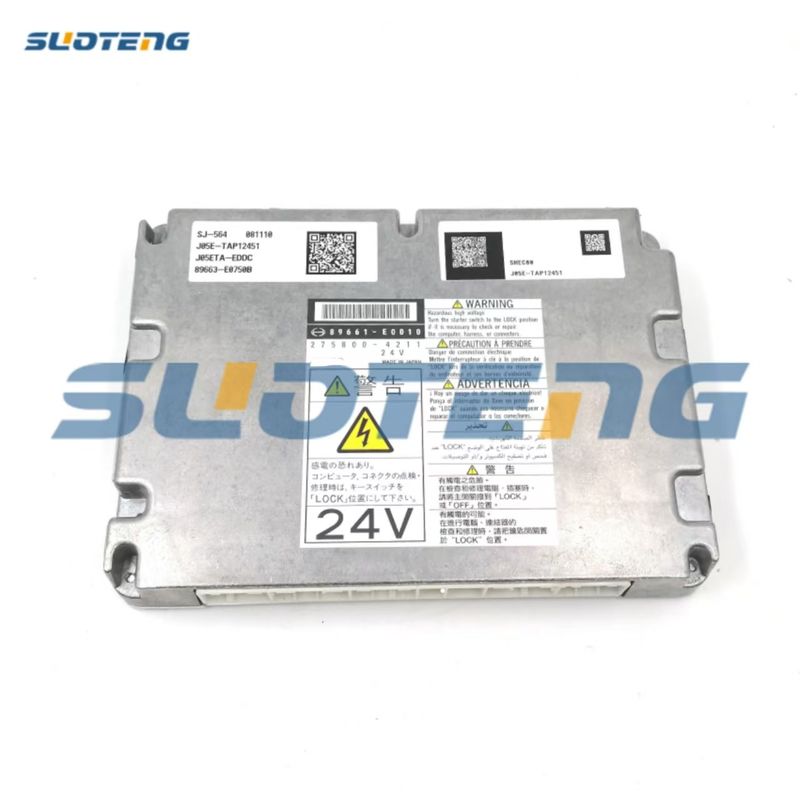 J05 89661-E0010 Controller ECU/CPU 89661E0010 voor graafmachine SK250-8 SK210-8 SK200-8 SK-8